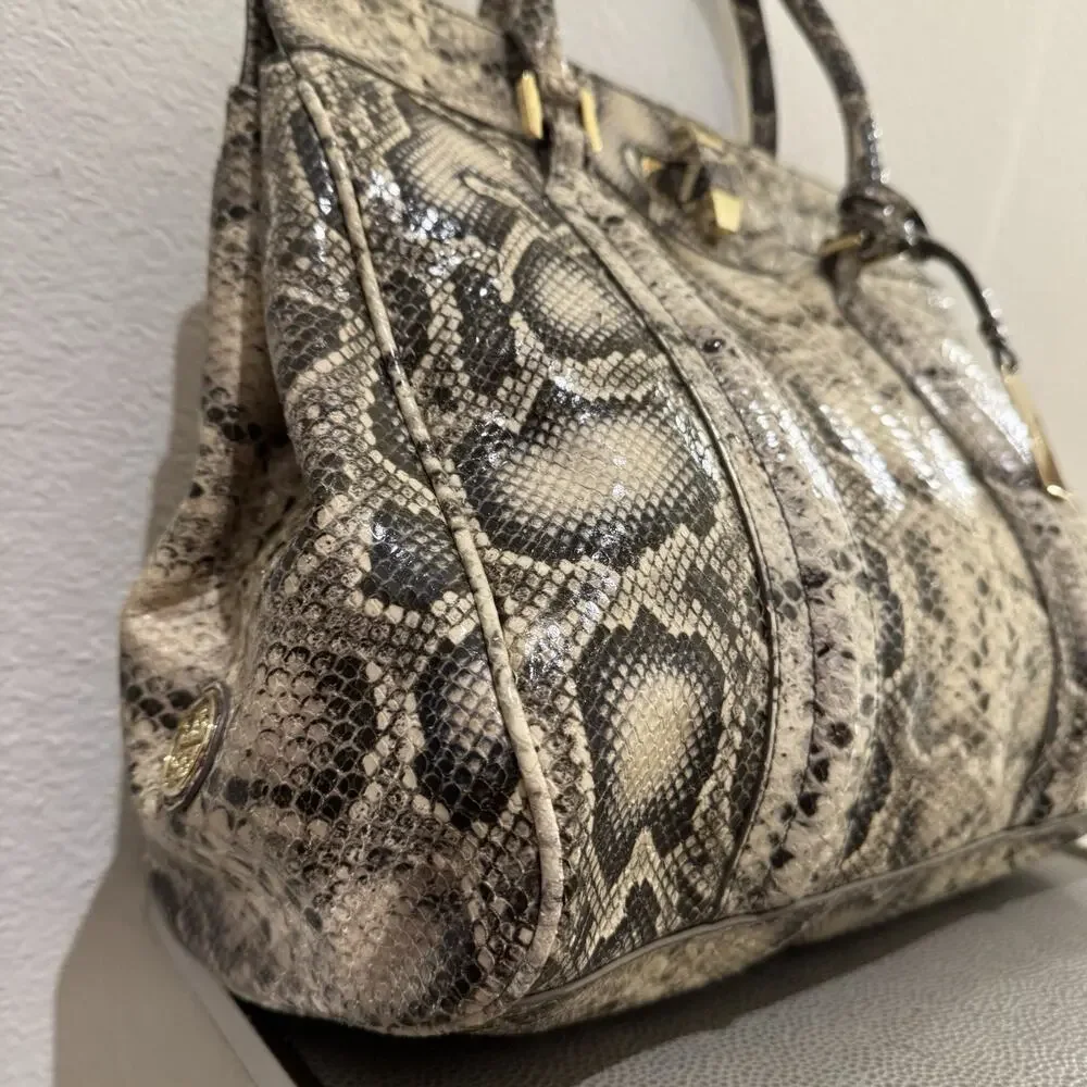 Tory Burch Women Bag Snake Pattern Python Shoulder LTD EDT Munich 2013 RARE